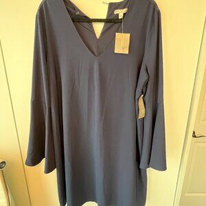 Eva Mendes New York & Company Shirt Dress; Size XL